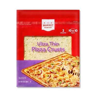 Ultra-Thin Flatbread Pizza Crusts  Market Pantry&#8482;