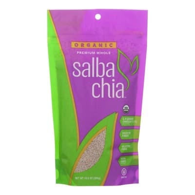 Salba Chia Organic Premium Whole Chia Seeds
