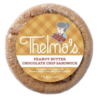 Thelma&#39;S Peanut Butter Chocolate Chip Ice Cream Sandwich
