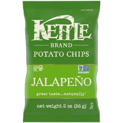 Kettle Brand Potato Chips Jalapeno Kettle Chips Snack