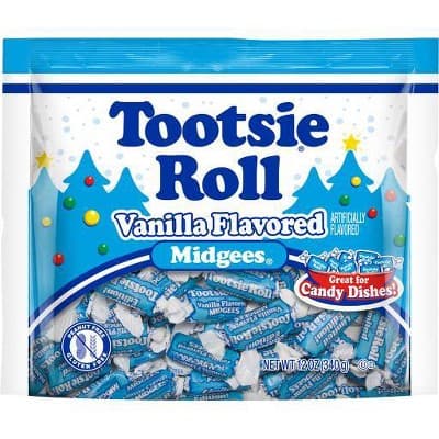 Tootsie Roll Holiday Vanilla Midgees