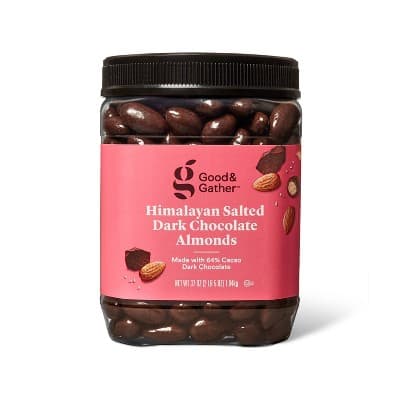 Himalayan Salted Dark Chocolate Almonds - Good & Gather™