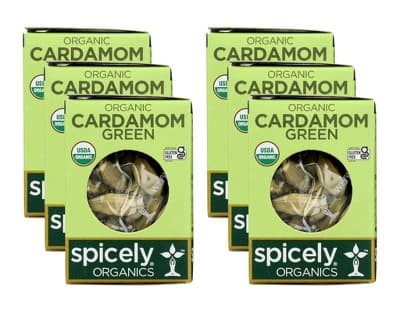 Spicely Organics - Organic Cardamom Pods - Green