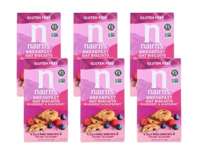 Nairn'S Breakfast Oat Biscuits Blueberry & Raspberry