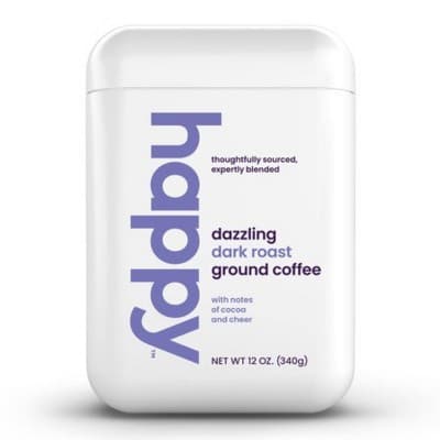 Happy Dark Roast Ground Coffee