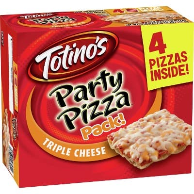 Totino&#39;S Triple Cheese  Party Pizza