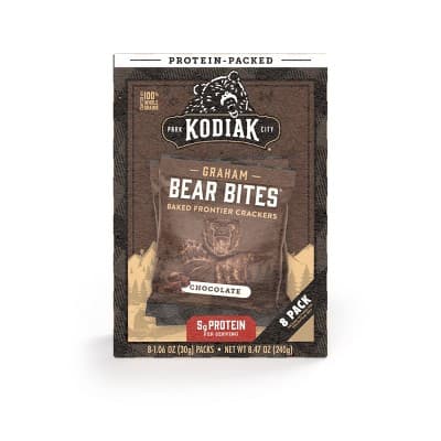 Kodiak Cakes Bear Bites Chocolate Graham Crackers