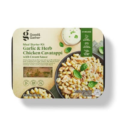 Garlic &#38; Herb Chicken Cavatappi Meal Starter Kit - Good &#38; Gather&#8482;