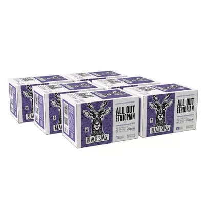 Black Stag All Out Ethiopian, Single Serve Coffee