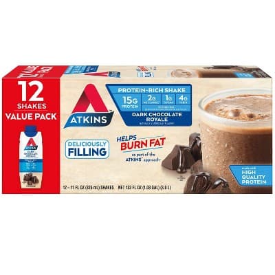Atkins Dark Chocolate Royale Protein Shake
