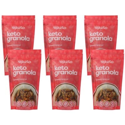 Kiss My Keto Salted Caramel Granola