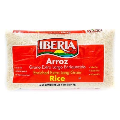 Iberia Enriched Extra Long Grain White Rice