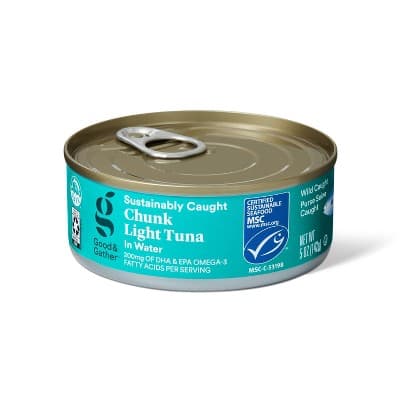 Sustainably Caught Chunk Light Tuna In Water - Good &#38; Gather&#8482;