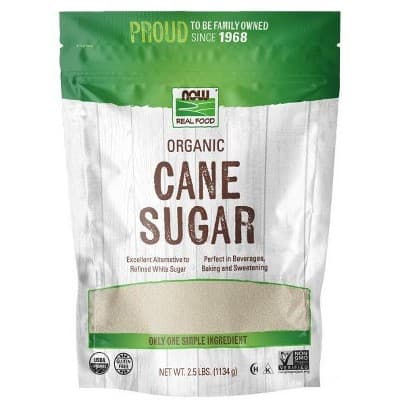 Now Foods Organic Cane Sugar  - Granule