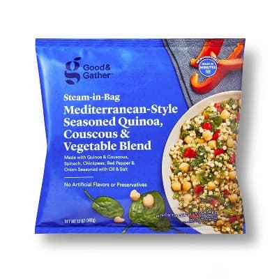  Mediterranean-Style Seasoned Quinoa, Couscous &#38; Vegetable Blend - Good &#38; Gather&#8482;