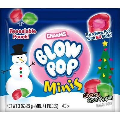 Blow Pop Christmas Minis