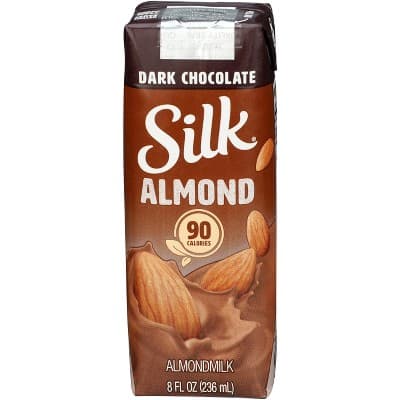 Silk Shelf Stable Dark Chocolate Almond Milk Singles