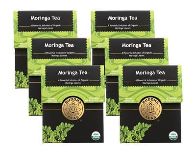 Buddha Teas Organic Moringa Tea -  6/18 Bags