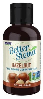 Now Foods Stevia Liquid Hazelnut  - Liquid