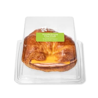 Ham &#38; Cheddar On A Croissant Sandwich - Good &#38; Gather&#8482;