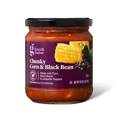 Medium Corn &#38; Black Bean Salsa - Good &#38; Gather&#8482;