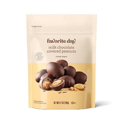 Double Dipped Milk Chocolate Covered Peanuts Candy - Favorite Day&#8482;