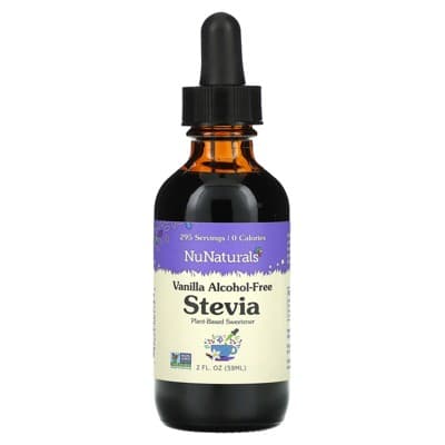 Nunaturals Alcohol Free Stevia, Vanilla
