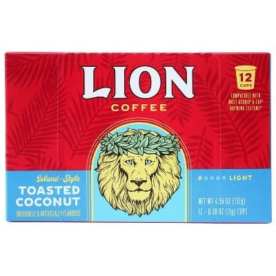 Lion Coffee Toasted Coconut Medium Roast Coffee