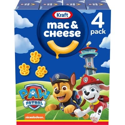 Kraft Mac And Cheese Dinner With Nickelodeon Paw Patrol Ready Race Rescue Pasta Shapes