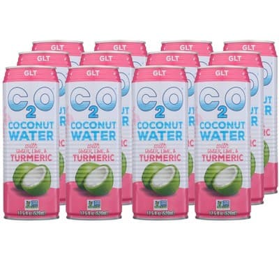 C2O Coconut Water With Ginger, Lime, And Turmeric