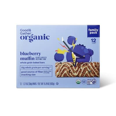 Is it Coconut Free? Good & Gather Organic Blueberry Muffin Whole Grain Baked Bars