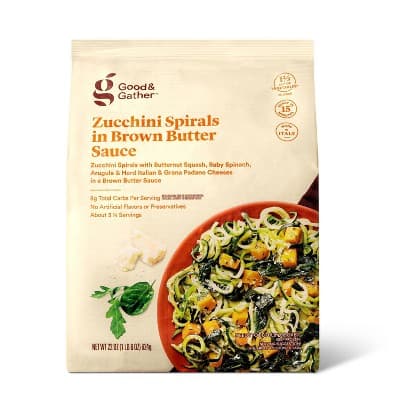  Zucchini Noodles With Butternut Squash In Brown Butter Sauce - Good &#38; Gather&#8482;