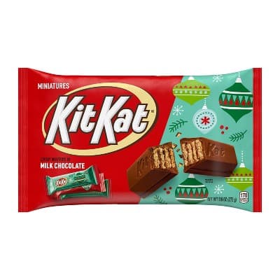 Kit Kat Milk Chocolate Wafer Holiday Candy Miniatures