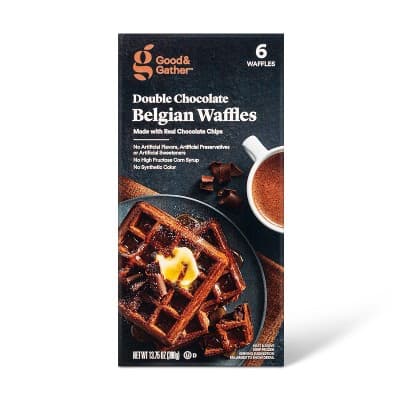 Double Chocolate Belgium Style  Waffles - Good &#38; Gather&#8482;