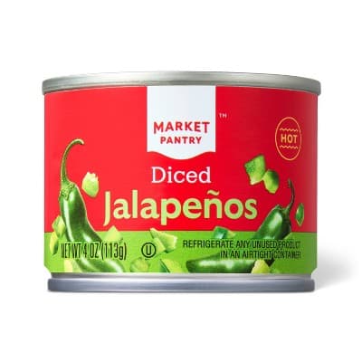 Hot Diced Jalapenos - Market Pantry&#8482;