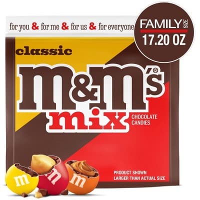 M&#38;M&#39;S Classic Family Mix Bag Candy