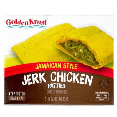 Golden Krust Jamaican Style Jerk Chicken  Patties