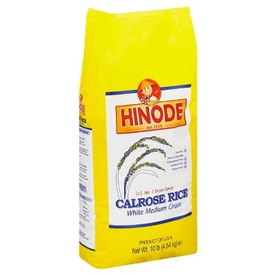 Hinode Medium Grain Calrose White Rice