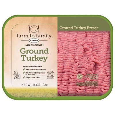 Butterball Farm To Family Ground Turkey Breast