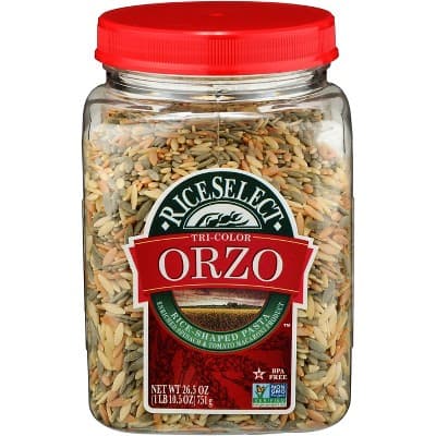 Rice Select Orzo Tri-Color