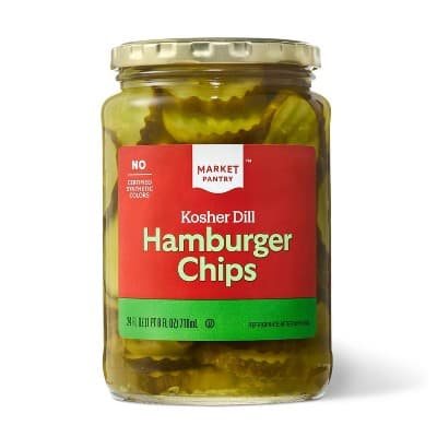 Kosher Hamburger Dill Chips - Market Pantry&#8482;