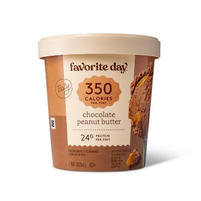 Reduced Fat Chocolate With Peanut Butter Swirl Ice Cream - Favorite Day&#8482;