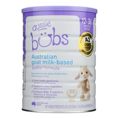 Aussie Bubs Australian Goat Milk-Based Toddler Formula