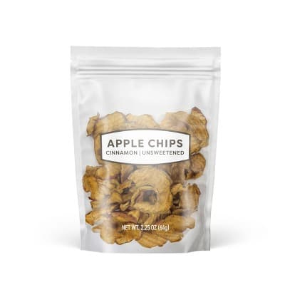 Dried Unsweetened Cinnamon Apple Chips