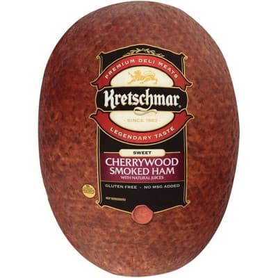 Kretschmar Sweet Cherrywood Smoked Ham - Priced Per