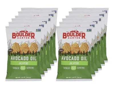 Boulder Canyon Jalapeno Avocado Oil Kettle Chips