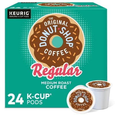 The Original Donut Shop Regular Medium Roast Coffee Keurig K-Cup
