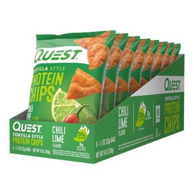 Quest Nutrition Tortilla Style Protein Chips - Chili Lime