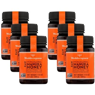 Wedderspoon Raw Multifloral Manuka Honey Kfactor 12