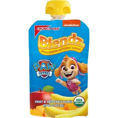 Crunch Pak Blendz Paw Patrol Apple Banana Squash